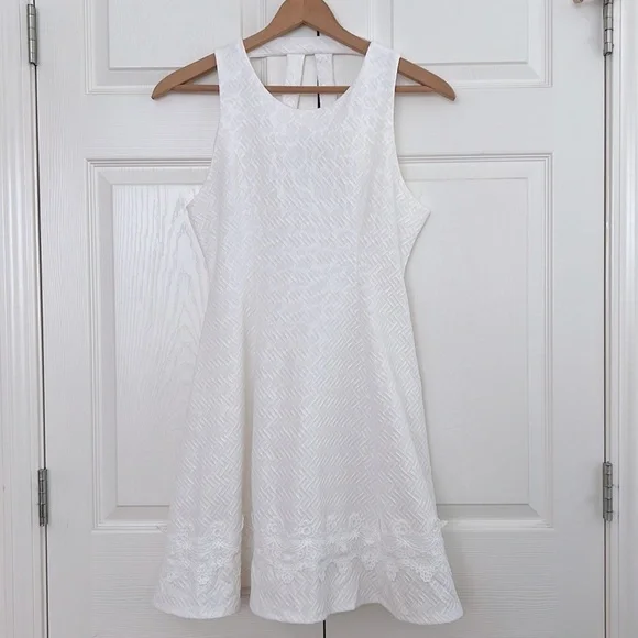 Francesca’s collection Women’s Midi Dress Sleeveless White medium - Picture 7 of 7